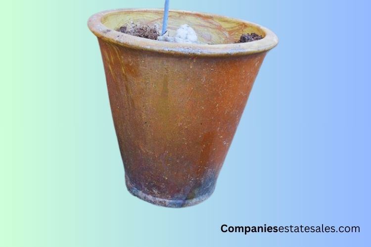 Terracotta-Colored Planter