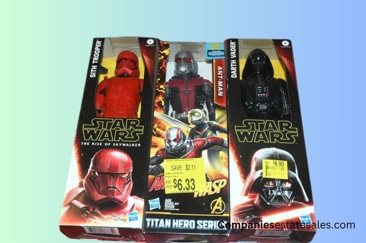 Three (3) Star Wars Action Figures