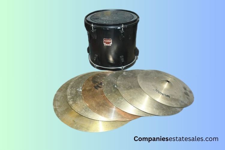 Black Drum and Several Cymbals