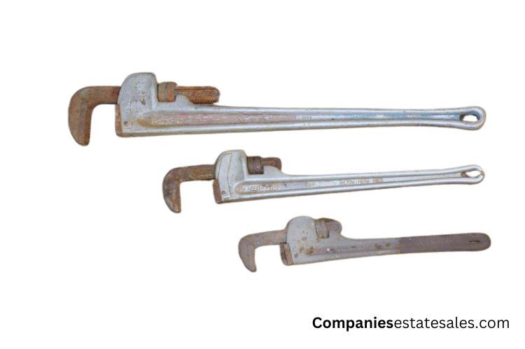 Three (3 ) Pipe Wrenches