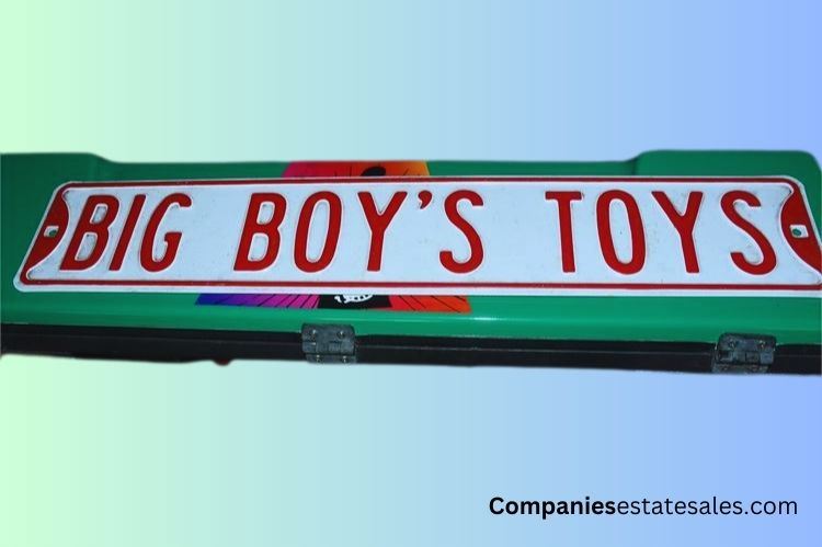 Big Boy's Toys Sign