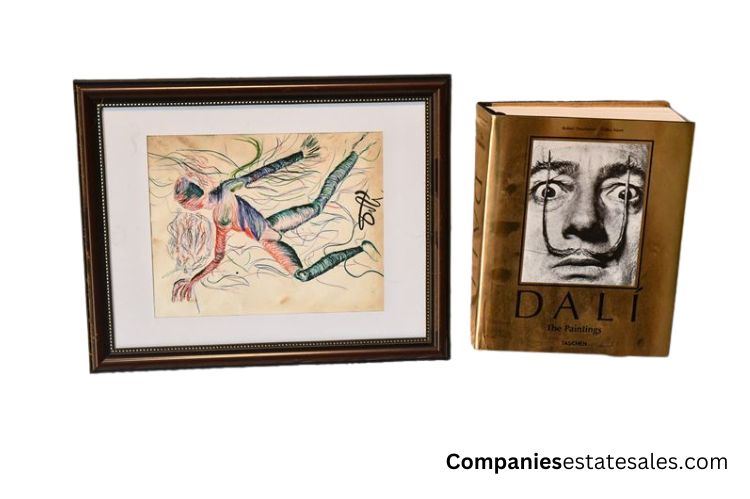 Salvador Dali Print and Paintings of Salvador Dali Book