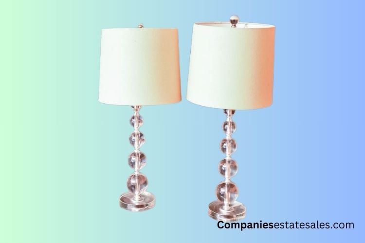 Pair Modern Style Lamps