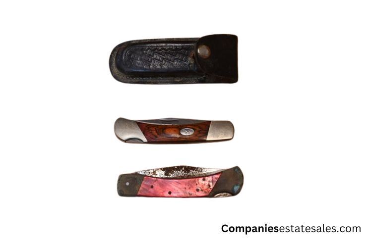 Three (3) Folding Knives