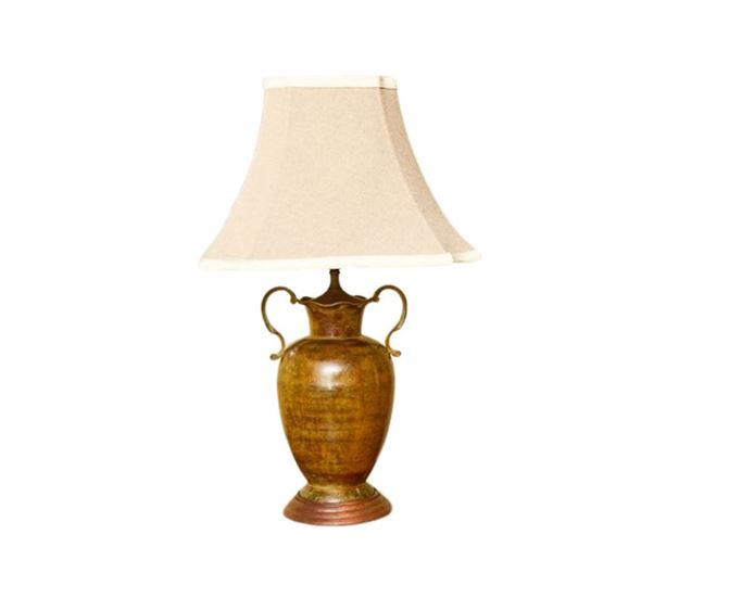 Bronze Jar Lamp