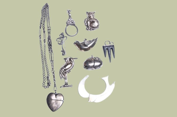 Sterling Silver Jewelry and Objects