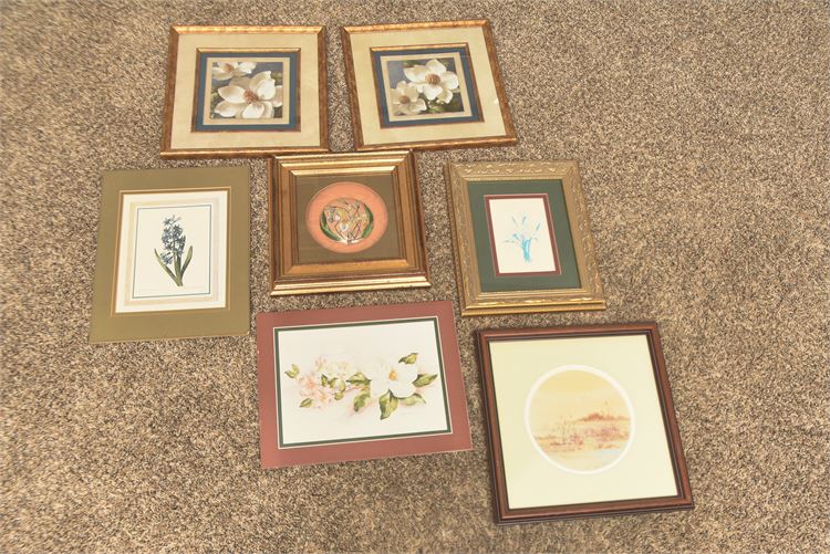 Six (6) Picture Frames