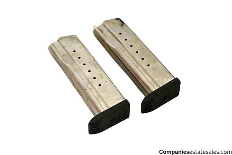 Two (2) Smith & Wesson 9mm Magazine