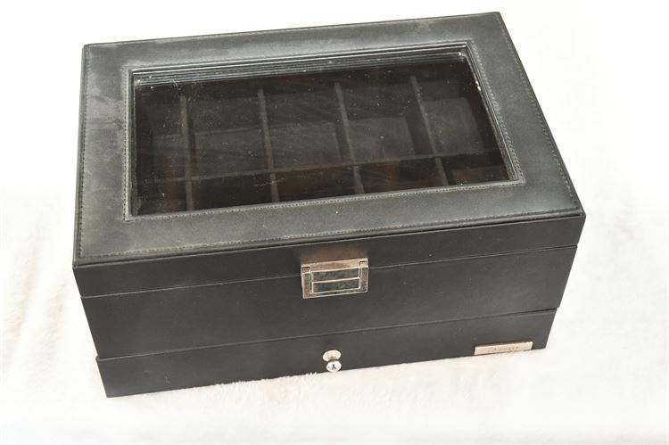 2 Tier Watch And Jewellery Storage Box