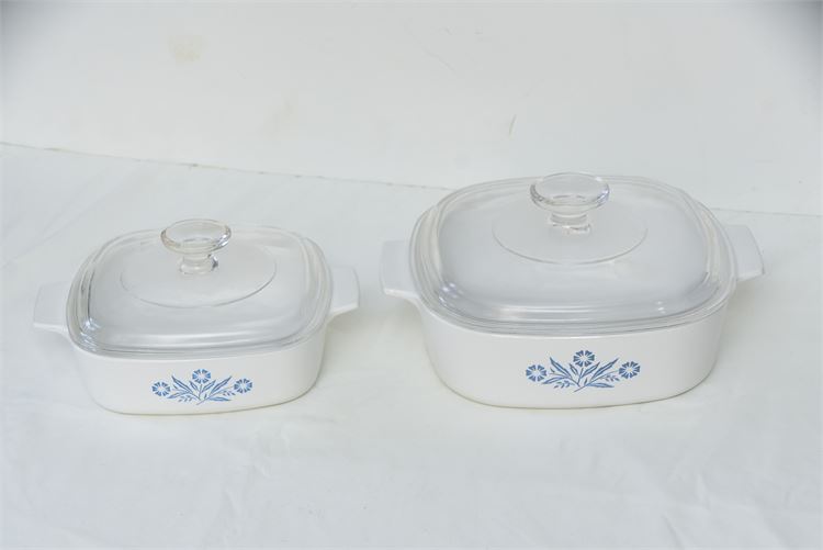 Corning Ware Blue Cornflower Casserole