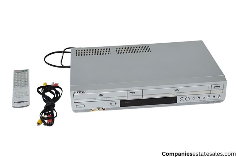 Sony SLV-D370P DVD and VCR Player