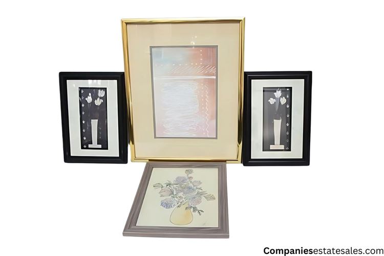 Four (4) Framed Pictures