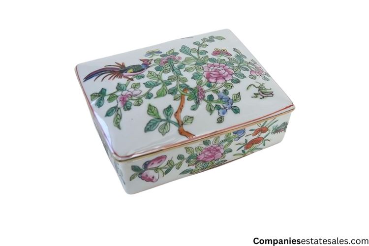 Nieman Marcus Porcelain China Trinket Box