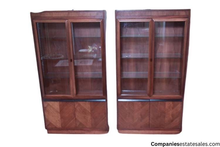 1970s MCM China Display Cabinets