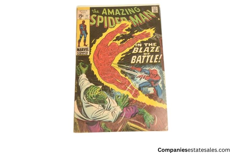 Marvel The Amazing Spiderman Vol 1, # 77, Oct 1969