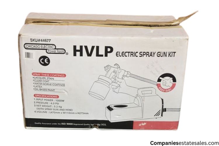 Chicago Electric HVLP Electric Spray Gun Kit