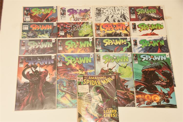 Seventeen (17) Vintage Spawn Comic Book Collection