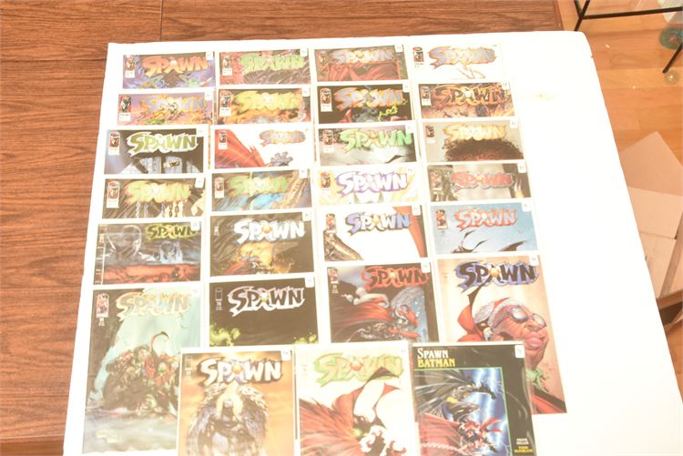 Twenty Seven (27) Vintage Spawn Comic Books Collection