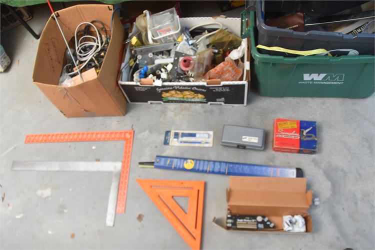 Measuring Tools and Construction Supplies