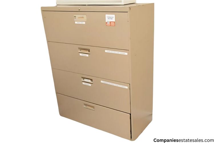 4 Drawer Lateral File Cabinet