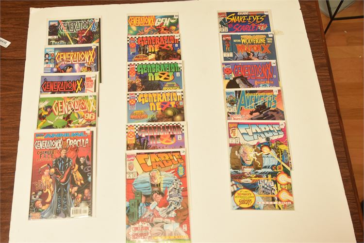 Marvel and Generation X Comic Books