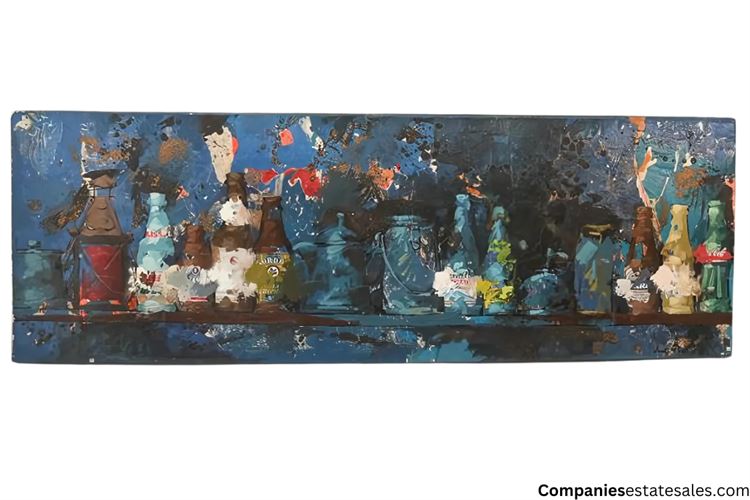 Jordi Prat Pons - Mixed Media on Canvas $350