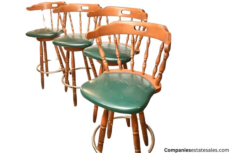 Four (4) Swivel Bar Stool $50