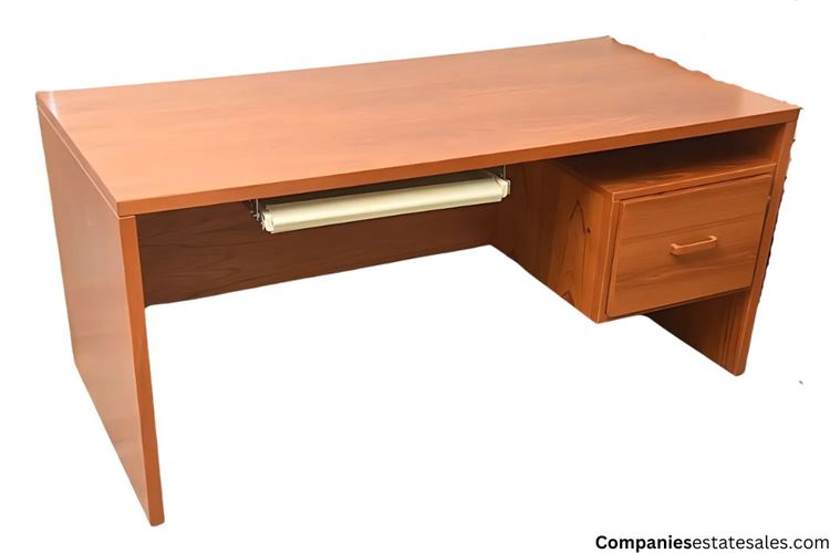 Wood Print Office Desk $60