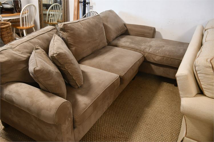 Havertys Sectional Sofa with Chaise $800