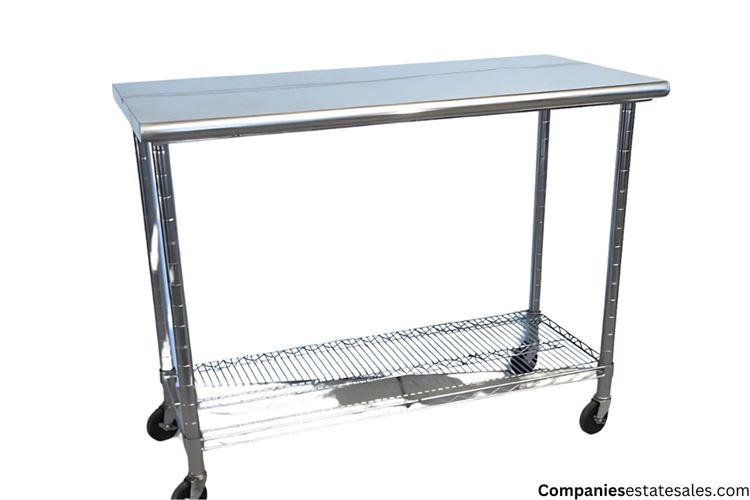 Stainless Steel Work Table $60