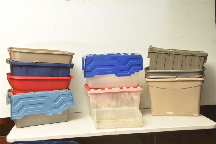 $20 Several Plastic Storage Bins