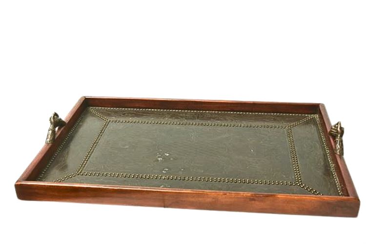 $300 Theodore Alexander Serving Tray Retail $1100