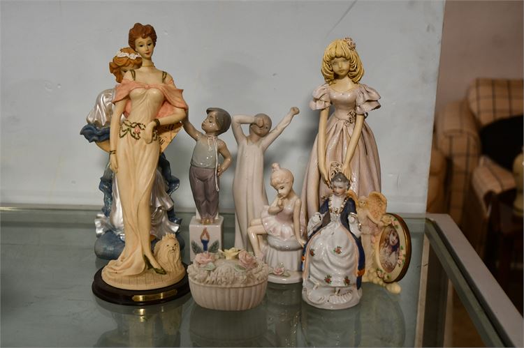 $50 Several figurines