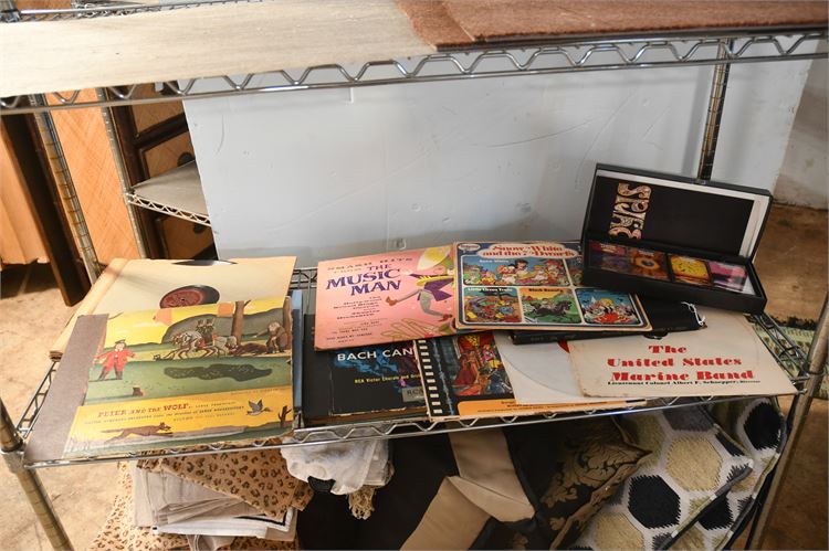 $20 Vintage Records, Sheet Music and Film Reels