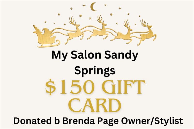 My Salon Sandy Springs $150 Gift Card- Brenda Page