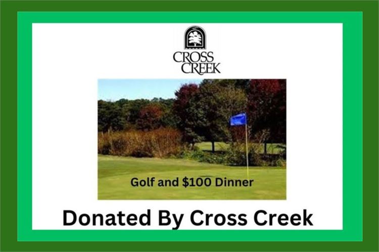 Cross Creek Par 3 Eighteen Holes Plus Dinner