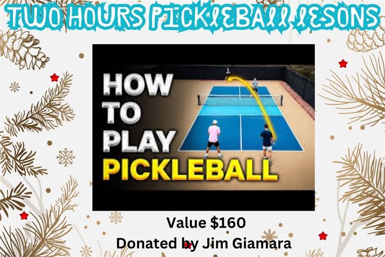 Two Hour Pickleball Lessons by Jim Giamara