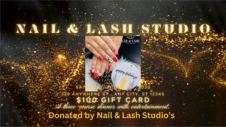 Nail & Lash Studio $100 Gift Card